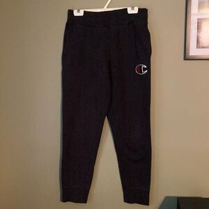 Champion black joggers/track pants
